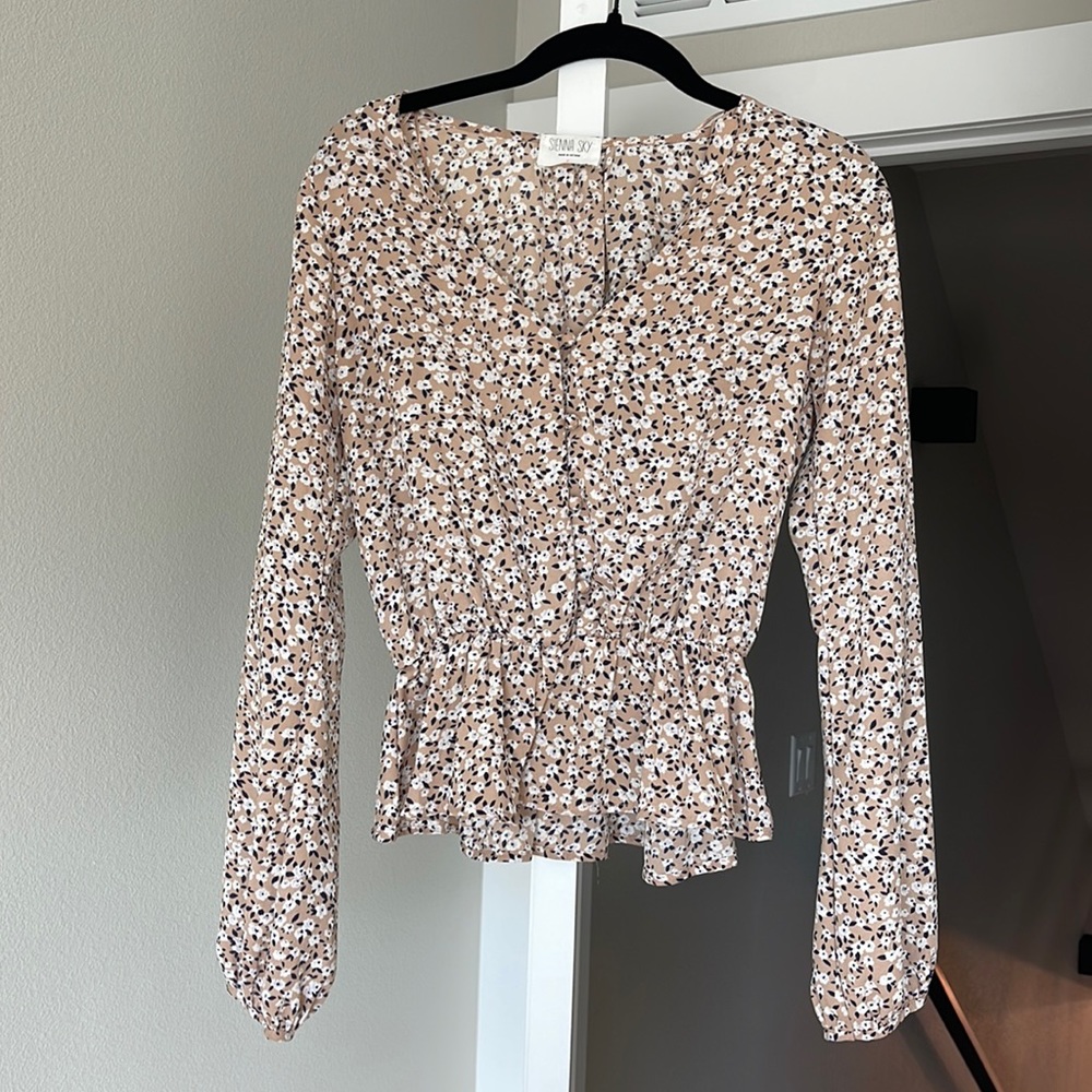 Flower blouse